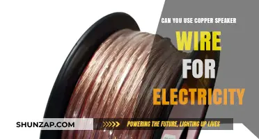 Using Copper Speaker Wire for Electricity: Safe or Risky?