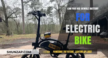 Using Dewalt Batteries for Electric Bikes: Compatibility and Performance Guide