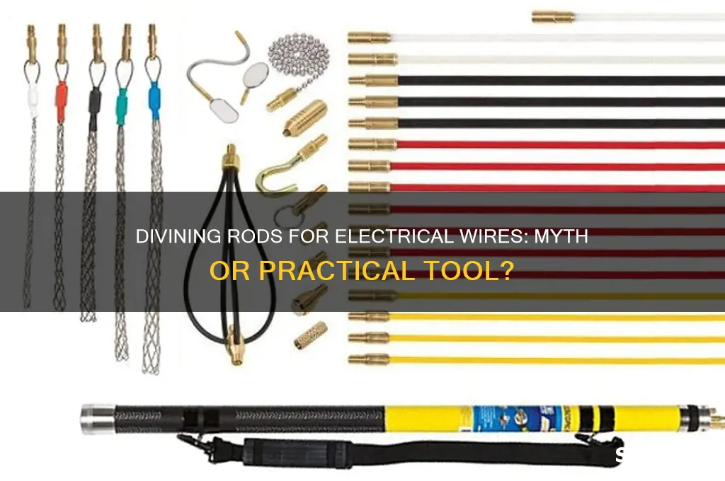 can you use divining rods to find electrical wires