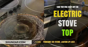 Can You Use Easy Off on Electric Stove Tops? A Guide