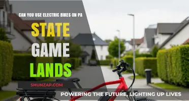 Electric Bikes on PA State Game Lands: Rules and Regulations Explained