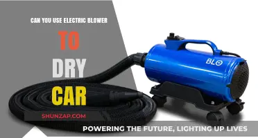 Using an Electric Blower to Dry Your Car: Pros, Cons, and Tips