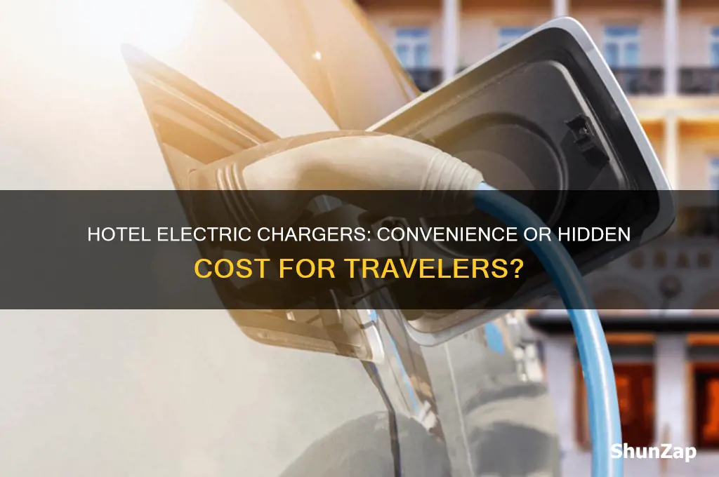 can you use electric chargers at hotels