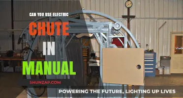 Using Electric Chute in Manual Mode: Possibilities and Practical Tips