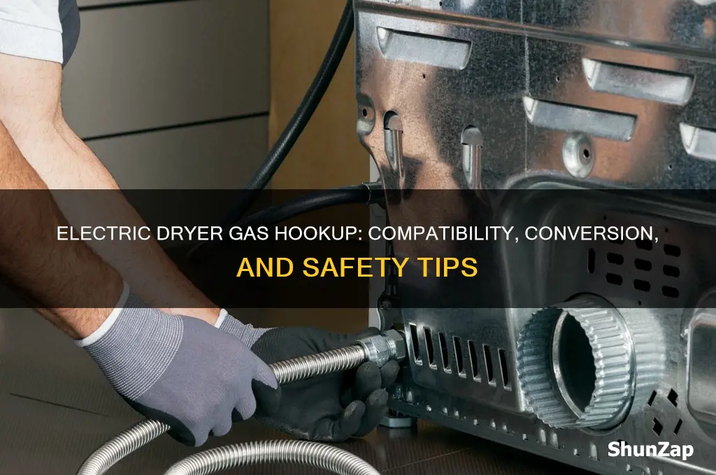 can you use electric dryer gas hookup