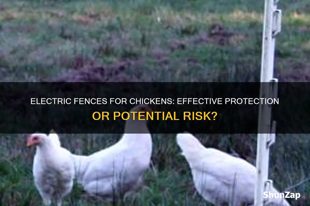 can you use electric fence for chickens