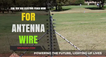 Using Electric Fence Wire as Antenna Wire: Feasibility and Tips