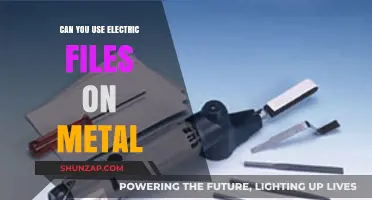 Using Electric Files on Metal: Benefits, Techniques, and Safety Tips
