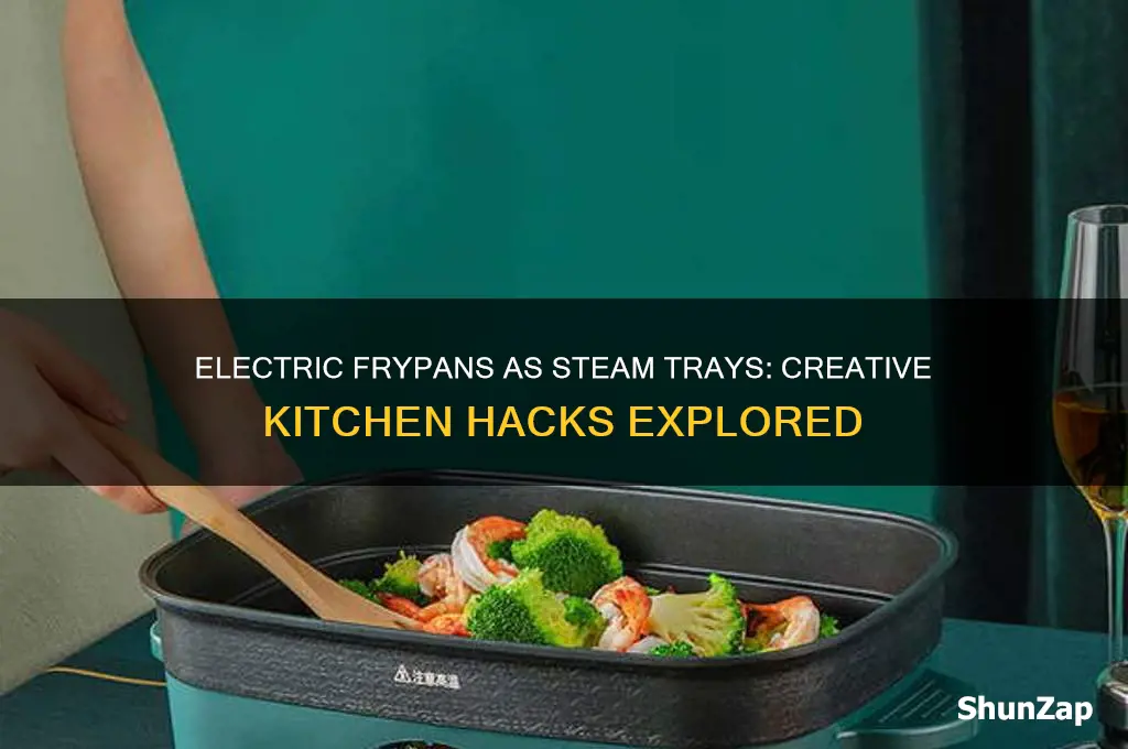 can you use electric frypans as steam trays