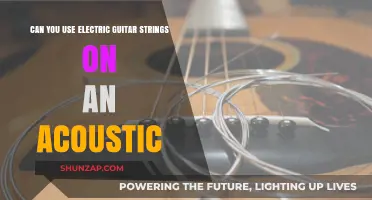 Electric Strings on Acoustic Guitars: Compatibility, Sound, and Practical Tips