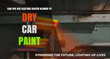 Using Electric Heater Blowers to Dry Car Paint: Safe or Risky?