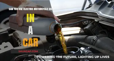 Electric Motorcycle Oil in Cars: Compatibility and Risks Explained