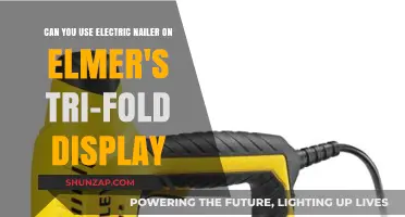 Using Electric Nailers on Elmer's Tri-Fold Displays: Tips and Tricks