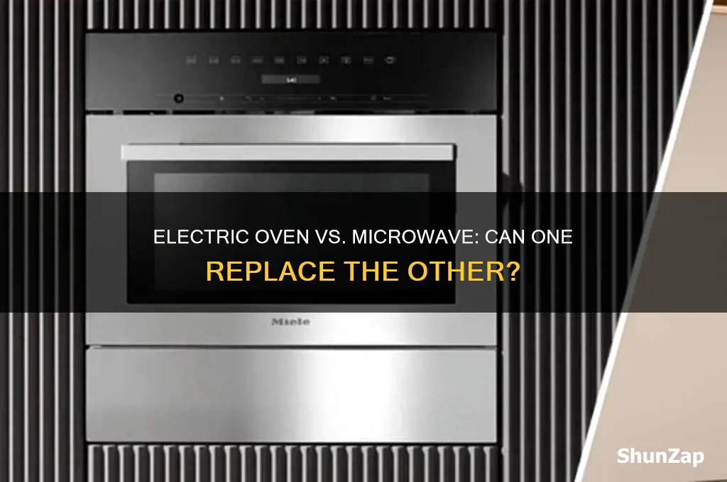 can you use electric oven as microwave
