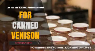 Using Electric Pressure Cookers for Canning Venison: Safe and Efficient Methods