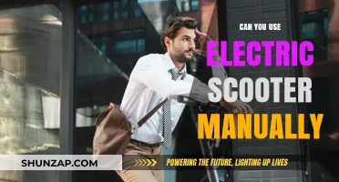 Can You Push an Electric Scooter Manually? A Practical Guide
