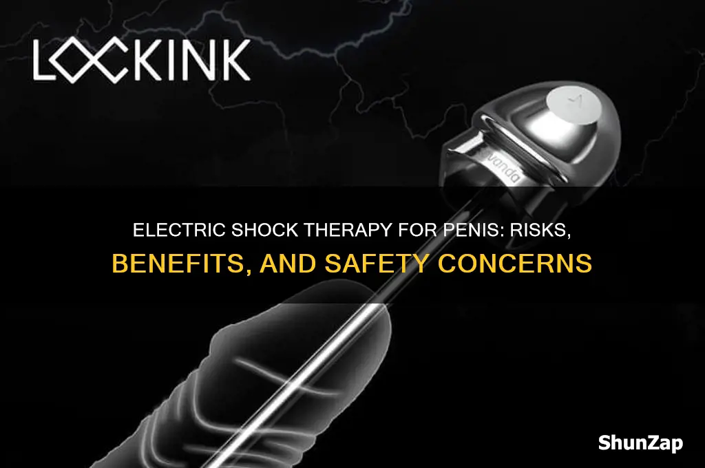 can you use electric shock therapy on a penis