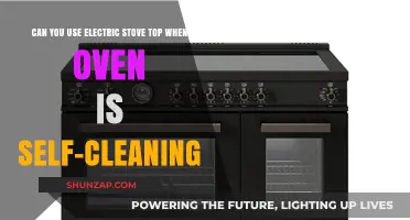 Using Electric Stovetop During Oven Self-Cleaning: Safe or Risky?