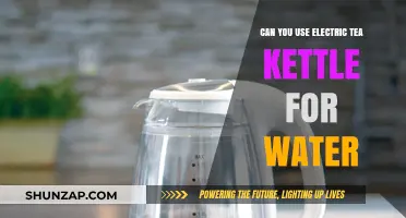 Using Electric Tea Kettles for Water: Safe, Efficient, or Risky?