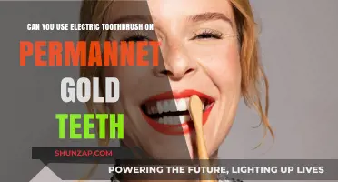 Electric Toothbrushes and Permanent Gold Teeth: Safe Cleaning Tips