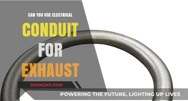 Using Electrical Conduit for Exhaust: Safe or Risky DIY Solution?