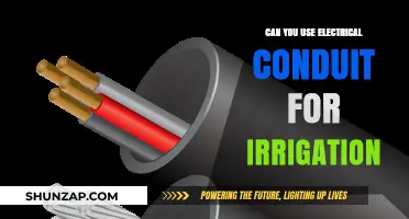 Using Electrical Conduit for Irrigation: A Practical and Cost-Effective Solution?