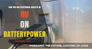 RV Electrical Outlets: Can You Power Them with Battery Alone?