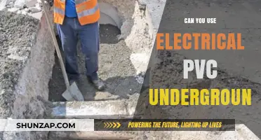 Using Electrical PVC Conduit Underground: Best Practices and Safety Tips