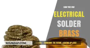 Using Electrical Solder with Brass: Tips, Techniques, and Best Practices