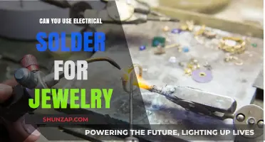Using Electrical Solder for Jewelry: Creative Tips and Safety Guide