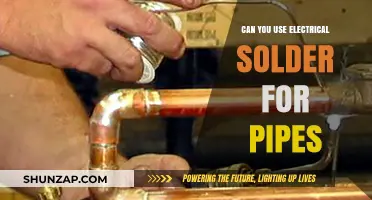 Using Electrical Solder for Pipes: Safe, Effective, or Risky Repair?