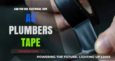 Electrical Tape vs. Plumbers Tape: Can They Be Used Interchangeably?