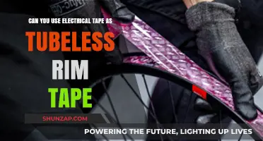 Electrical Tape for Tubeless Rim Tape: A Viable Alternative?