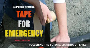 Emergency Repairs: Is Electrical Tape a Safe Temporary Solution?
