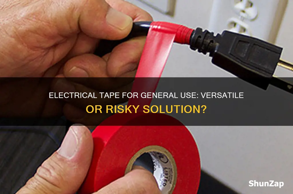 can you use electrical tape for general use