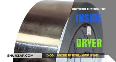 Using Electrical Tape Inside a Dryer: Safe or Risky Repair?