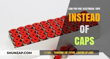 Electrical Tape vs. Caps: A Safe Alternative or Risky Substitute?