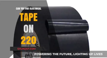 Using Electrical Tape on 220V Wiring: Safe or Risky Practice?