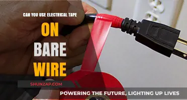 Using Electrical Tape on Bare Wire: Safe or Risky Solution?