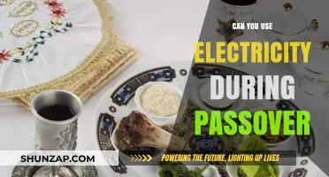 Using Electricity on Passover: Halachic Perspectives and Modern Practices