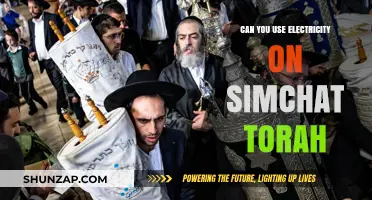 Using Electricity on Simchat Torah: Halachic Guidelines and Practical Tips