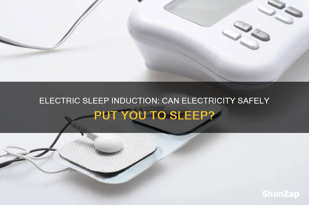 can you use electricity to put someone to sleep