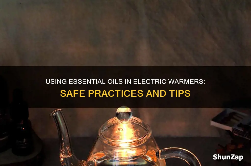 can you use essential oils in an electric warmer