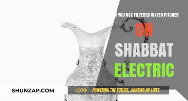 Using Filtered Water Pitchers on Shabbat: Halachic Electric Guidelines