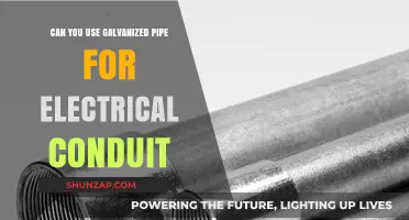 Galvanized Pipe as Electrical Conduit: Safe or Risky Choice?