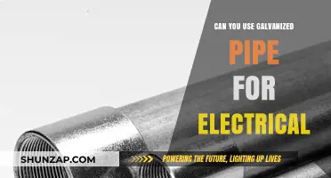 Using Galvanized Pipes for Electrical Wiring: Safe or Risky Choice?