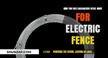 Using Galvanized Steel Wire for Electric Fences: Pros, Cons, and Safety Tips