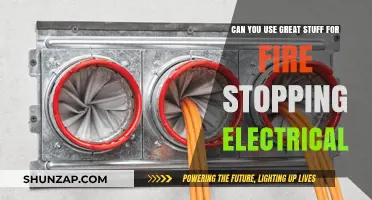 Using Great Stuff for Fire Stopping Electrical: Safe or Risky?