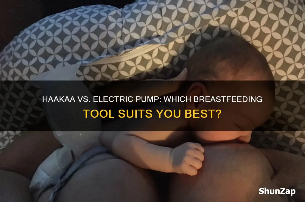 can you use haakaa instead of electric pump