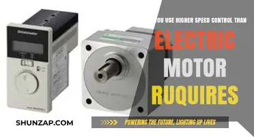 Maximizing Efficiency: Using Higher Speed Control for Electric Motors